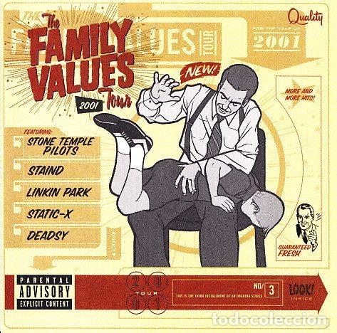 CDs de Musique: Various &ndash; The Family Values Tour 2001 (CD, Elektra 62762-2)