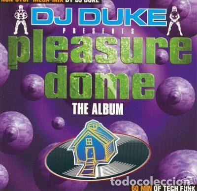 Musik-CDs: Pleasure Dome &ndash; The Album - 60 Min Of Tech Funk (CD, Nite + Blue Records NBCD 95002)