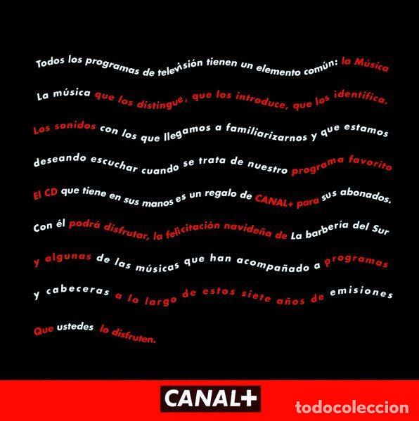 CDs de m&uacute;sica: Various &ndash; Permanezca En Sinton&iacute;a - Canal + (CD, Sogecable, S.A. none) - Foto 2