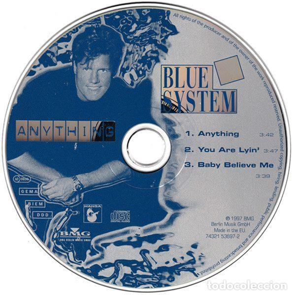 CDs de m&uacute;sica: Blue System &ndash; Anything (CD, Hansa 74321 53697-2) - Foto 4