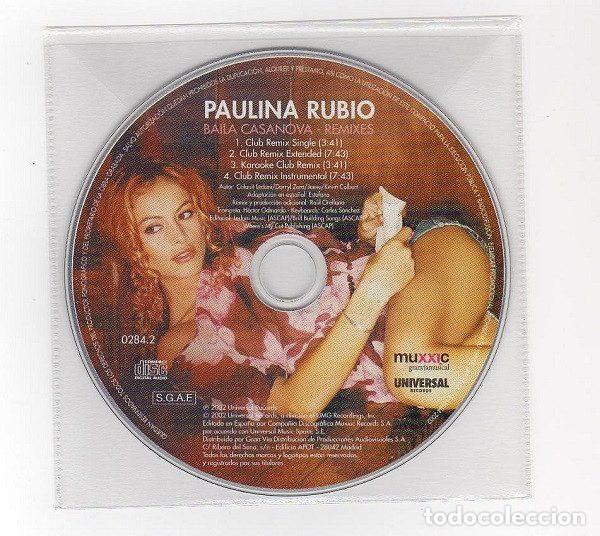 CD di Musica: Paulina Rubio &ndash; Baila Casanova - Remixes (CD, Muxxic 0284.2)