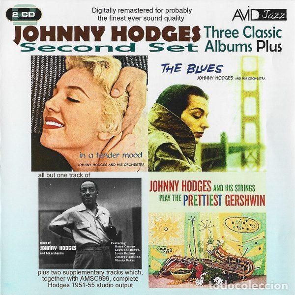 Music CDs: Johnny Hodges &ndash; Three Classic Albums Plus (Second Set): The Blues / More Of Johnny Hodges / In A...