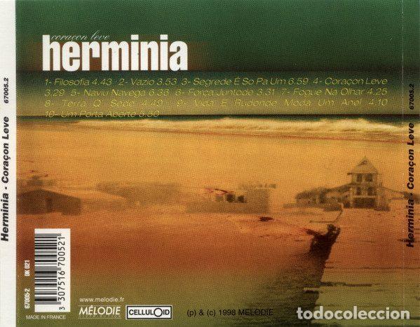 CDs de m&uacute;sica: Herminia &ndash; Cora&ccedil;on Leve (CD, Celluloid 67005.2) - Foto 2