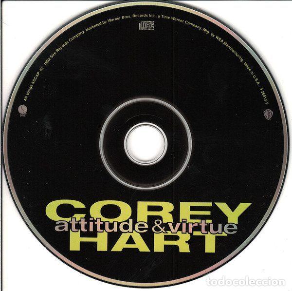 CDs de m&uacute;sica: Corey Hart &ndash; Attitude & Virtue (CD, Sire 9 26815-2) - Foto 4