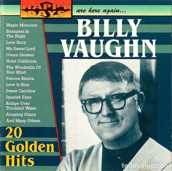CD di Musica: Billy Vaughn &ndash; 20 Golden Hits (CD, Happy Days 2604412)