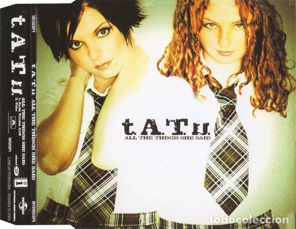 Musik-CDs: t.A.T.u. &ndash; All The Things She Said (CD, Interscope Records TATUCDP1)