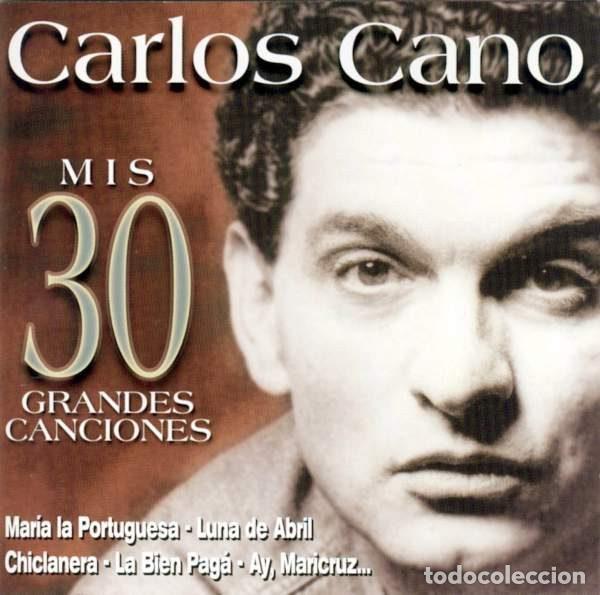 Musik-CDs: Carlos Cano &ndash; Mis 30 Grandes Canciones (CD, Sony Music Media SMM 501819 2)