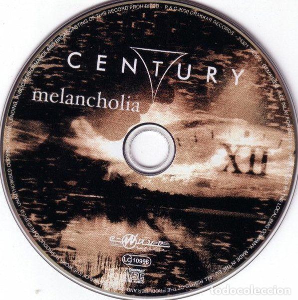 CDs de m&uacute;sica: Century &ndash; Melancholia (CD, E-Wave Records 002) - Foto 3