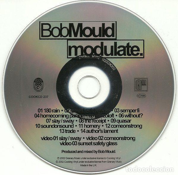 CDs de m&uacute;sica: Bob Mould &ndash; Modulate. (CD, Cooking Vinyl COOKCD 237) - Foto 3
