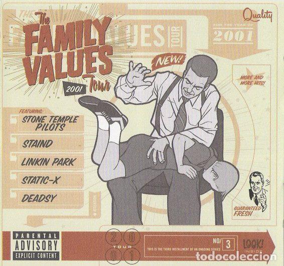 CD de M&uacute;sica: Various &ndash; The Family Values Tour 2001 (CD, Elektra 7559-62762-2)