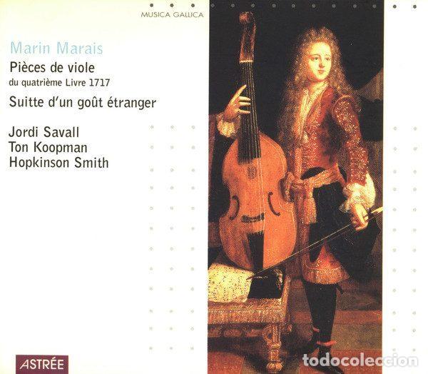 CD de M&uacute;sica: Marin Marais - Jordi Savall, Ton Koopman, Hopkinson Smith &ndash; Pi&egrave;ces De Viole Du Quatri&egrave;me Livre...