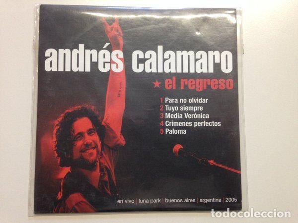 CD di Musica: Andr&eacute;s Calamaro &ndash; El Regreso (CD, Gasa DEW0333)