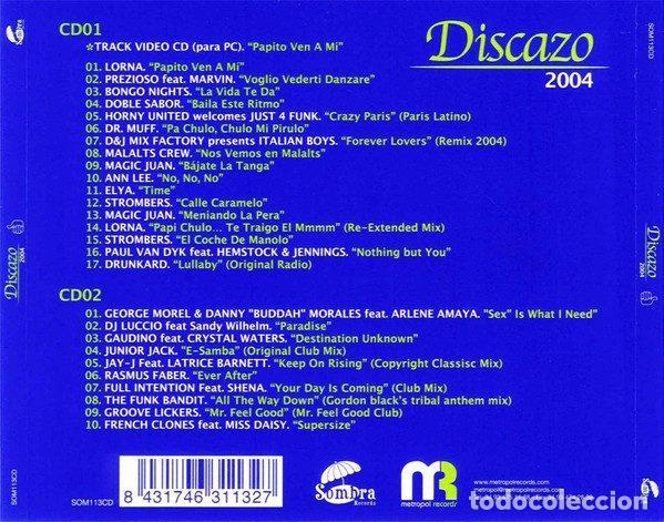 CDs de m&uacute;sica: Various &ndash; Discazo 2004 (CD, Sombra Records SOM113CD) - Foto 4