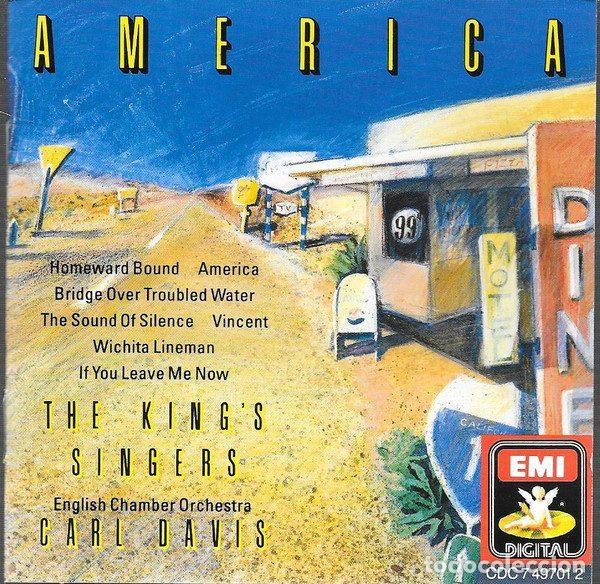 Music CDs: The King's Singers, English Chamber Orchestra &ndash; America (CD, Angel Records Digital CDC 7 49701 2)