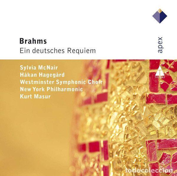 CD de M&uacute;sica: Brahms, New York Philharmonic, Kurt Masur, Sylvia McNair, H&aring;kan Hageg&aring;rd, Westminster Symphonic...