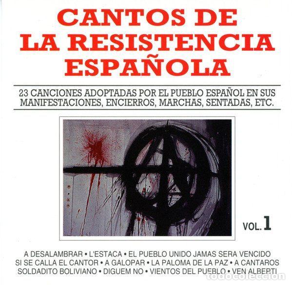 CDs de m&uacute;sica: Coro Popular Jabal&oacute;n &ndash; Cantos De La Resistencia Espa&ntilde;ola (23 Canciones Adoptadas Por El Pueblo...