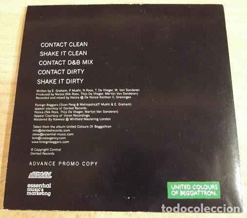 CDs de m&uacute;sica: Foreign Beggars & Noisia &ndash; Contact (CDr, Dented none) - Foto 2