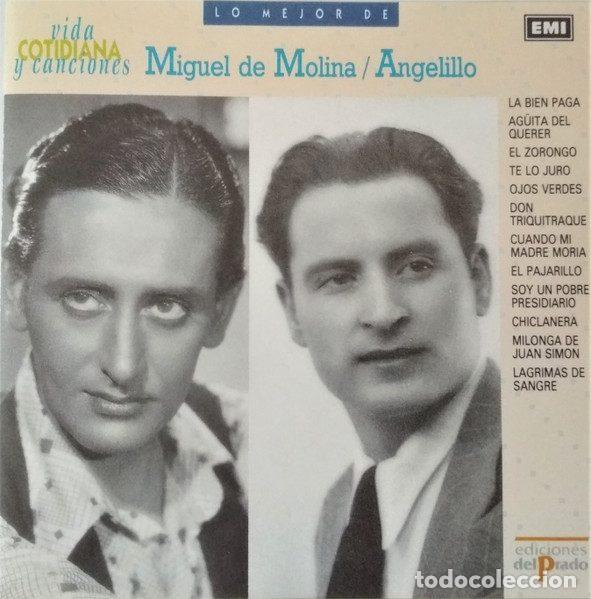 CDs de m&uacute;sica: Miguel De Molina / Angelillo &ndash; Lo Mejor de Miguel De Molina/Angelillo (CD, Ediciones Del Prado...