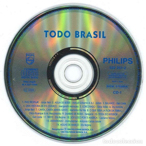 CDs de m&uacute;sica: Various &ndash; Todo Brasil (CD, Philips 522 250-2 ) - Foto 4