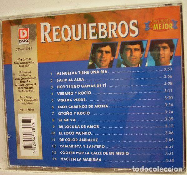 CDs de m&uacute;sica: Requiebros &ndash; Simplemente Lo Mejor (CD, Disky SSM 878982) - Foto 2