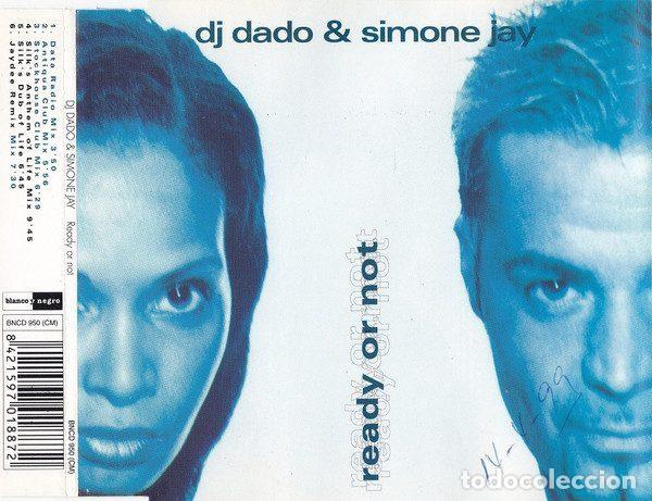 CD de M&uacute;sica: DJ Dado & Simone Jay &ndash; Ready Or Not (CD, Blanco Y Negro BNCD 950 (CM))