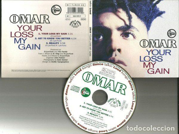 CD de M&uacute;sica: Omar &ndash; Your Loss My Gain (CD, Talkin' Loud TLKCD 22)
