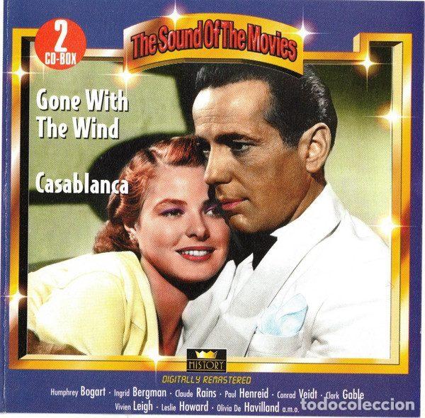 CD de M&uacute;sica: Various &ndash; The Sound Of The Movies - Gone With The Wind / Casablanca (CD, History 20.3102-HI)