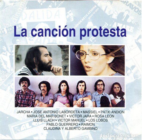 CD de M&uacute;sica: Various &ndash; La canci&oacute;n protesta (CD, Planeta-Agostini PE 55-2)