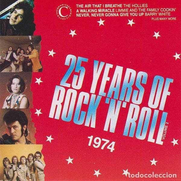 Musik-CDs: Various &ndash; 25 Years Of Rock 'N' Roll Volume 2 1974 (CD, Connoisseur Collection WRRT CD 74)