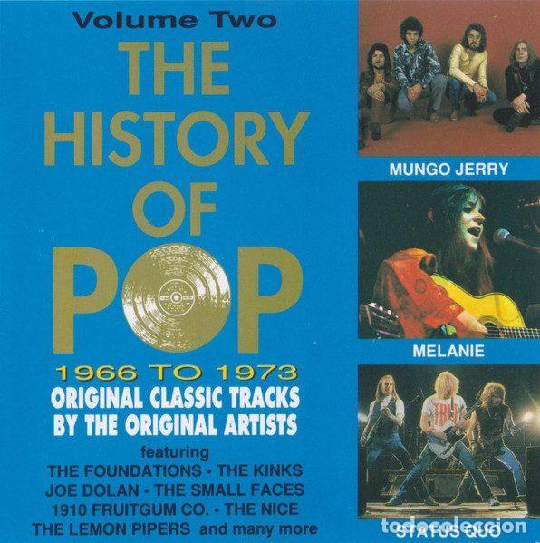 CD di Musica: Various &ndash; The History Of Pop 1966 To 1973, Volume Two (CD, Castle Communications MBSCD 425/2)