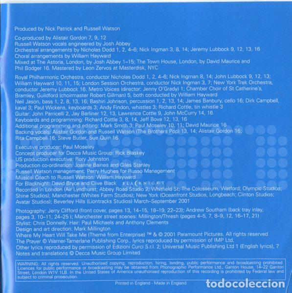 CDs de m&uacute;sica: Russell Watson &ndash; Encore (CD, Decca 470 300-2) - Foto 6