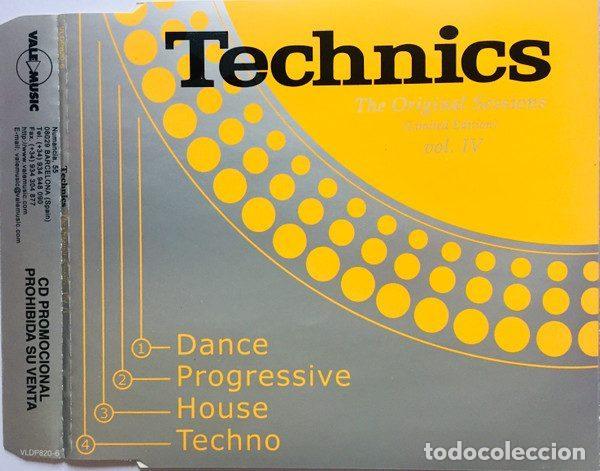 CDs de Musique: Various &ndash; Technics: The Original Sessions Vol. IV (Limited Edition) (CD, Vale Music VLDP820-6)