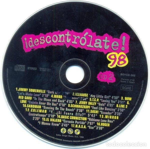 CDs de m&uacute;sica: Various &ndash; &iexcl;Descontr&oacute;late! 98 (CD, Boy Records BOY-CD-052) - Foto 4