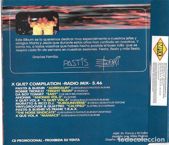 CDs de m&uacute;sica: Various &ndash; X Que? Compilation (CD, Max Music M1819DP) - Foto 3