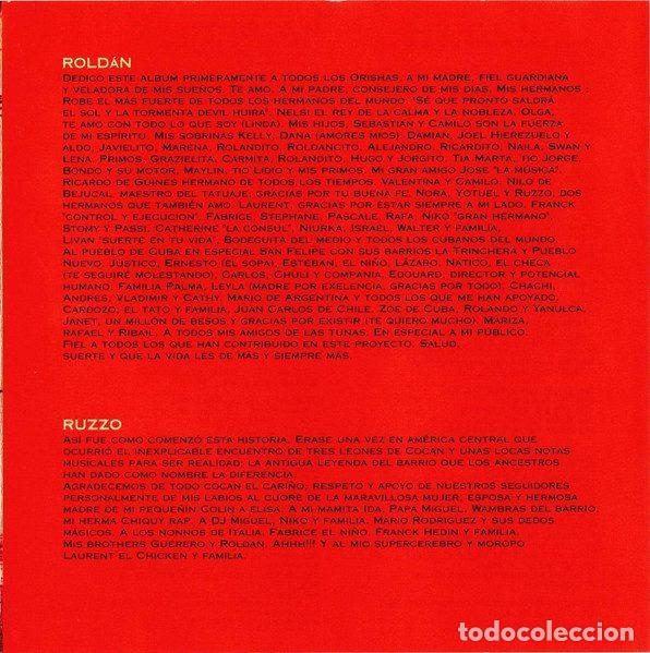 CDs de m&uacute;sica: Orishas &ndash; Emigrante (CD, EMI 538802 2) - Foto 5