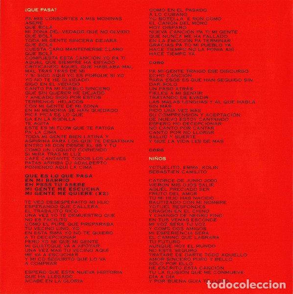 CDs de m&uacute;sica: Orishas &ndash; Emigrante (CD, EMI 538802 2) - Foto 6