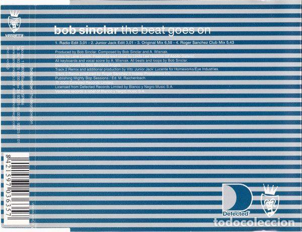 Musik-CDs: Bob Sinclar &ndash; The Beat Goes On (CD, Vendetta Records VENCDS 426 CM)