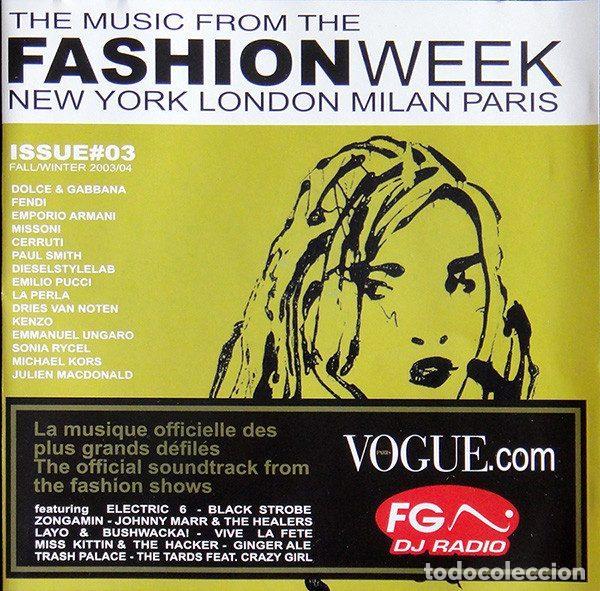 CD di Musica: Various &ndash; The Music From The Fashion Week - New York, London, Milan, Paris Issuen&ordm;03 (CD, George...