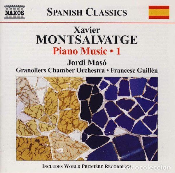 CD de M&uacute;sica: Xavier Montsalvatge, Jordi Mas&oacute;, Granollers Chamber Orchestra &bull; Francesc Guill&eacute;n &ndash; Piano Music &bull;...