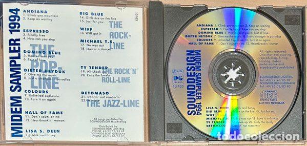 CDs de m&uacute;sica: Various &ndash; Sounddesign Midem Sampler 1994 (CD, PG Records 10163) - Foto 3