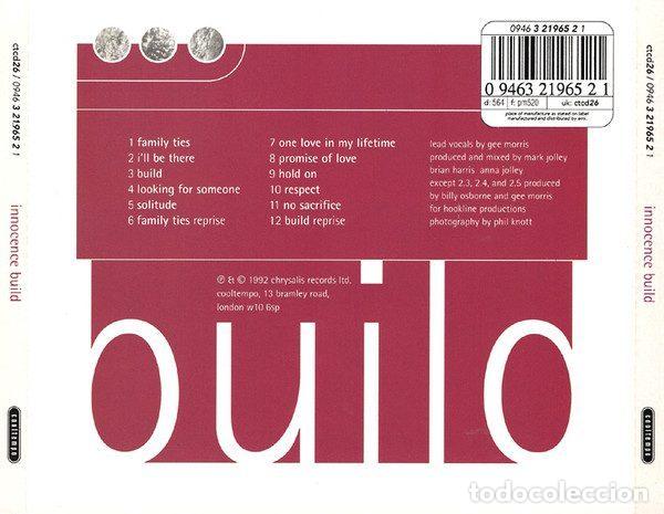 CDs de m&uacute;sica: Innocence &ndash; Build (CD, Cooltempo ctcd26) - Foto 2