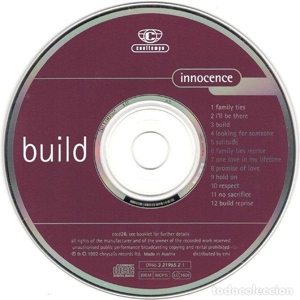 CDs de m&uacute;sica: Innocence &ndash; Build (CD, Cooltempo ctcd26) - Foto 3