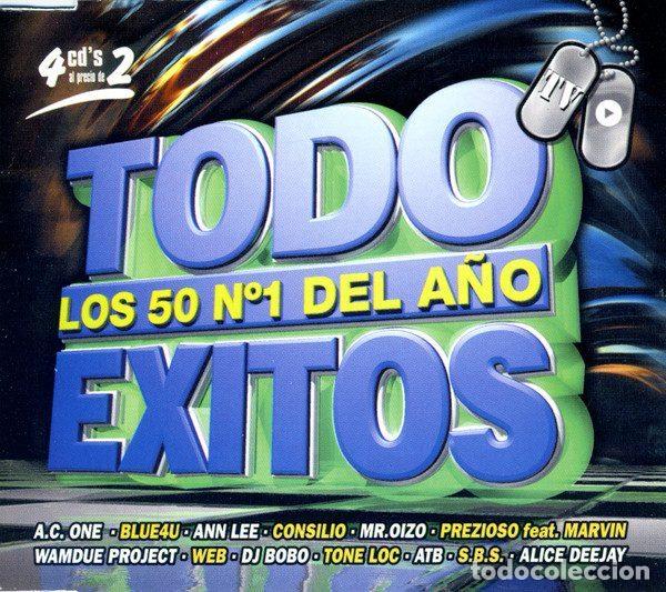 CDs de m&uacute;sica: Various &ndash; Todo &Eacute;xitos - Los 50 N&ordm;1 Del A&ntilde;o (CD, Vale Music VLDP 804-6)