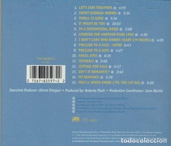 CDs de m&uacute;sica: Roberta Flack &ndash; Roberta (CD, Atlantic 7567-82597-2) - Foto 2