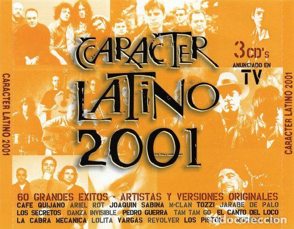 Musik-CDs: Various &ndash; Car&aacute;cter Latino 2001 (CD, DRO 8573898182)