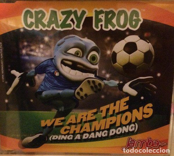 Musik-CDs: Crazy Frog &ndash; We Are The Champions (Ding A Dang Dong) (CD, Blanco Y Negro BNCD 1639 SD)