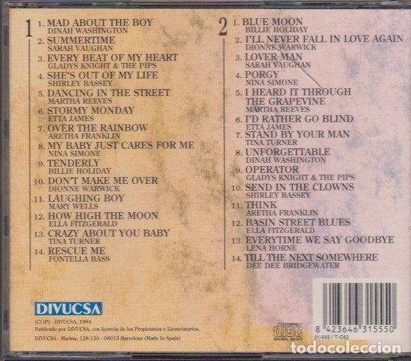 CDs de m&uacute;sica: Various &ndash; Damas Negras (CD, Divucsa 31-555) - Foto 3