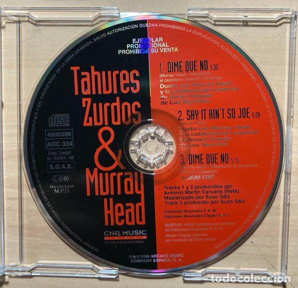 CDs de m&uacute;sica: Tahures Zurdos, Murray Head &ndash; Dime Que No = Say It Ain't So Joe (CD, CNR Music 4900366)