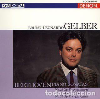 CD di Musica: Bruno-Leonardo Gelber - Beethoven &ndash; Piano Sonatas Vol. III: No.23 Op.57 &rdquo;Appassionata&rdquo; - No.18...
