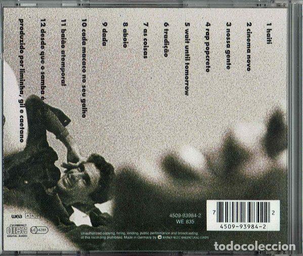 CDs de m&uacute;sica: Caetano E Gil &ndash; Tropic&aacute;lia 2 (CD, WEA 4509-93984-2) - Foto 2